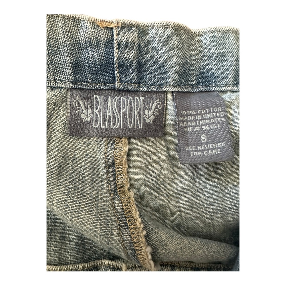 Bill Blass Women’s Denim Capris – Blue, Size 8 (NWT - Picture 11 of 11